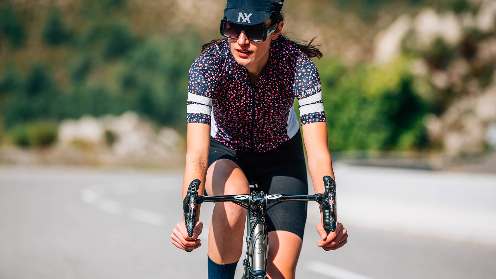 Women's Cycling Jersey Floriane Petunia | Café du Cycliste