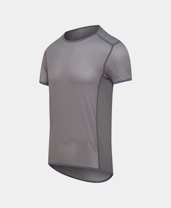 CAFE DU CYCLISTE Cecilia Striped Stretch-Jersey Cycling Base Layer for Men