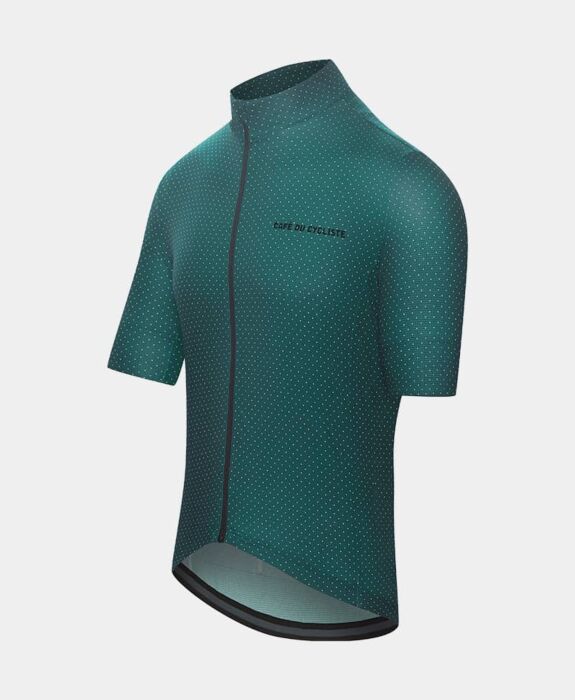 CAFE DU CYCLISTE Fleurette Stretch Recycled Cycling Jersey