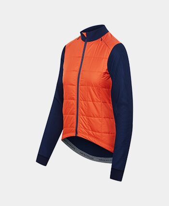 Tangerine Reflective Athletic Jackets for Women