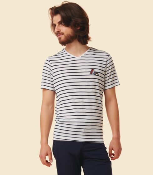 Velo Gravel cintre tordu bicolore' T-shirt premium Homme