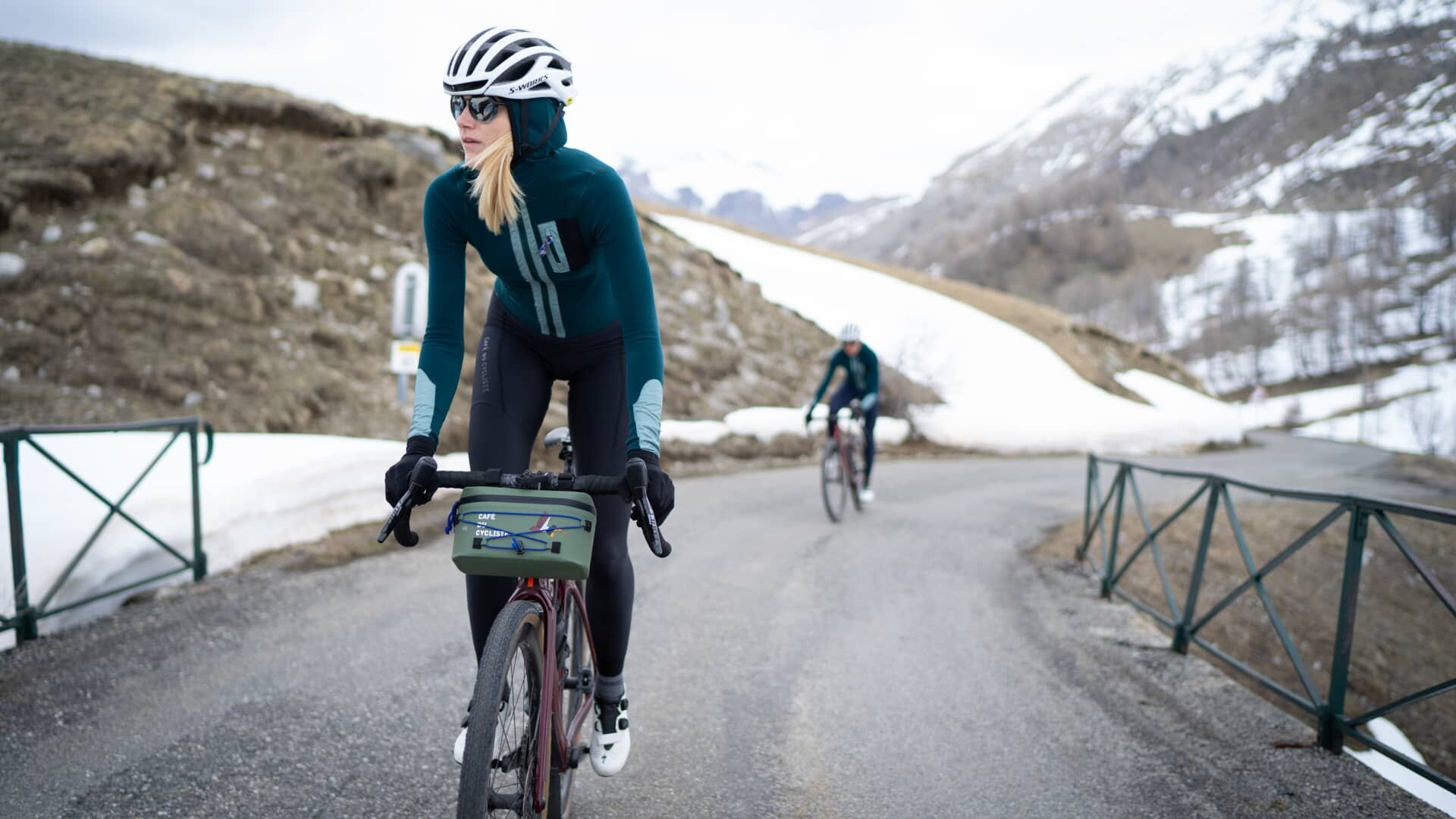 Women's Cycling Jersey Ingrid Alpine Green | Café du Cycliste