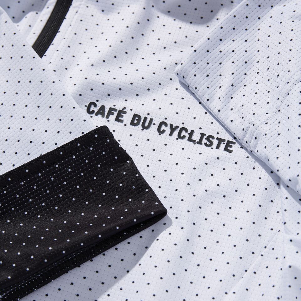 CAFE DU CYCLISTE Fleurette Stretch Recycled Cycling Jersey